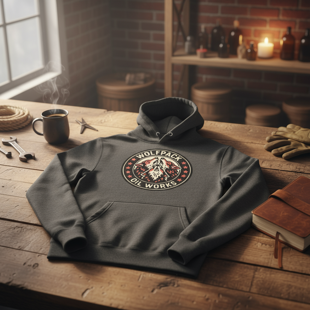 Wolfpack Logo Hoodie