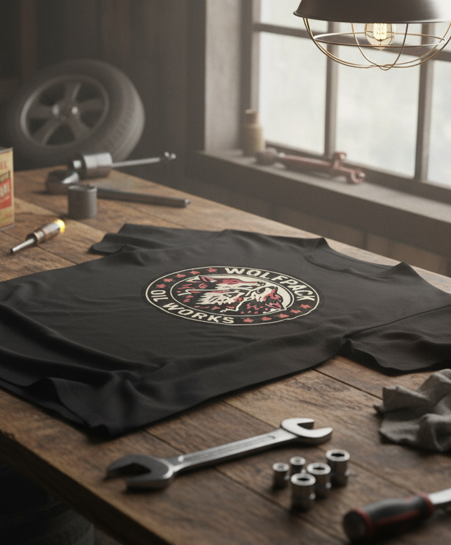 Wolfpack Logo Gildan Softstyle Tee