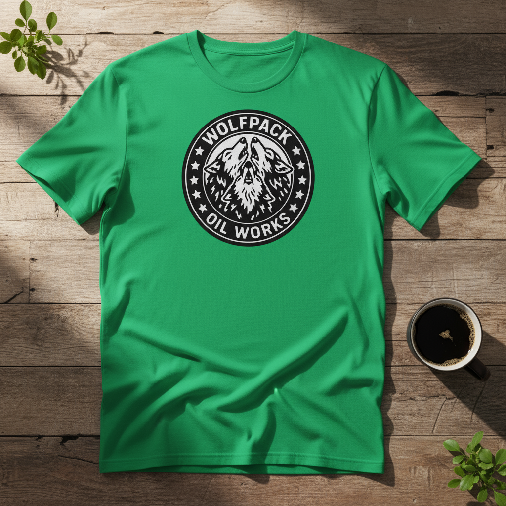 Wolfpack B&W Logo Gildan Softstyle Tee